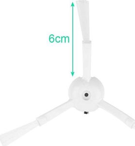 Litago Szczotka boczna do Xiaomi Roborock s50 s55 Vacuum 2