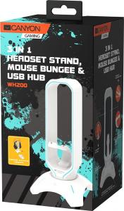 Canyon Stojak na słuchawki WH200PW biały (CND-GWH200PW) 5