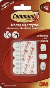 COMMAND Paski wymienne do haczyków wielokrotnego użytku 12 szt. 2