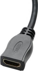 Adapter AV Akasa HDMI Mini - HDMI czarny (AK-CBHD10-25BK) 2