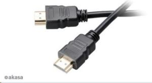 Kabel Akasa HDMI - HDMI 5m czarny (AK-CBHD02-50) 1