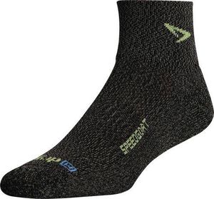 Drymax Skarpety do biegania Drymax Speedgoat - Lite Trail Running Mini Crew - Graphite/Sublime 38 - 40 1