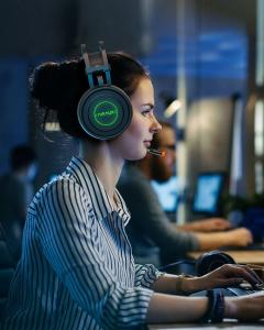 Słuchawki Blitzwolf AirAux AA-GB1 Czarne (BLZ324BLK) 6