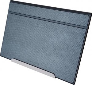 MT3CH Metalowy stojak podstawka podpórka półka uchwyt segregator organizer na płyty winylowe LP książkę telefon tablet srebrny 9