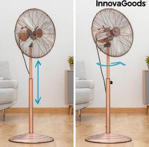 Wentylator InnovaGoods Copper Retro 6