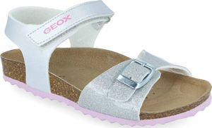 Geox Sandały dziewczęce GEOX J028MC srebrny 36 1