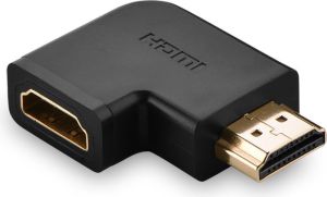 Adapter AV Ugreen HDMI kątowy w prawo Czarny (PT-UG-0178) 2