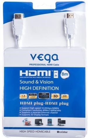 Kabel Remax HDMI - HDMI 8m biały (AA-1069) 1