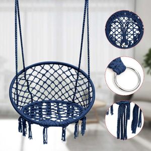 Funfit Huśtawka ogrodowa ażurowa fotel wiszący bocianie gniazdo 5