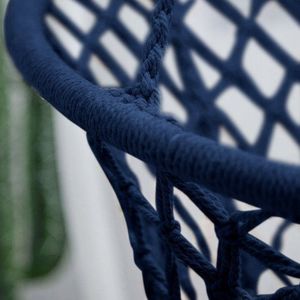 Funfit Huśtawka ogrodowa ażurowa fotel wiszący bocianie gniazdo 7