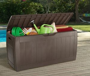Skrzynia ogrodowa Curver Hollywood 270 l Brąz 4