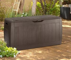 Skrzynia ogrodowa Curver Hollywood 270 l Brąz 7