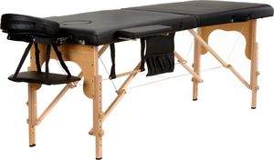 Bodyfit Stół, łóżko do masażu 2-segmentowe drewniane 1