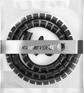 Organizer Ugreen Spirala na przewody Czarny 1 sztuka  (6957303838202) 4