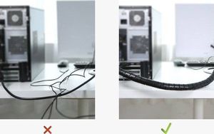 Organizer Ugreen Spirala na przewody Czarny 1 sztuka  (6957303838202) 10