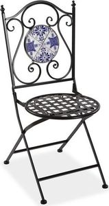 Bigbuy Home Krzesło ogrodowe Płytka Metal (50 x 92 x 39 cm) 1