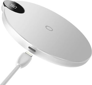 Ładowarka Baseus Digital LED Indukcyjna 1x USB-A 2 A (WXSX-02) 3