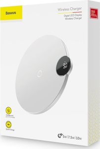 Ładowarka Baseus Digital LED Indukcyjna 1x USB-A 2 A (WXSX-02) 8