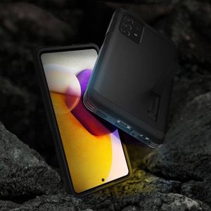 Spigen SPIGEN TOUGH ARMOR ETUI NA SAMSUNG GALAXY A72 CZARNE 3