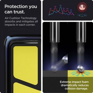 Spigen SPIGEN TOUGH ARMOR ETUI NA SAMSUNG GALAXY A52 LTE/5G CZARNE 5