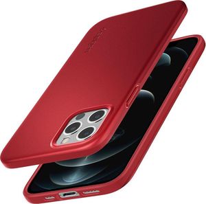 Spigen SPIGEN THIN FIT ETUI NA IPHONE 12 / 12 PRO CZERWONE 11