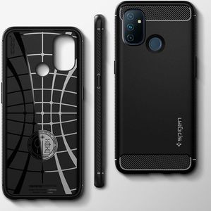 Spigen SPIGEN RUGGED ARMOR ETUI NA ONEPLUS NORD N100 MATTE BLACK 3
