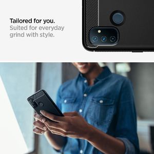 Spigen SPIGEN RUGGED ARMOR ETUI NA ONEPLUS NORD N100 MATTE BLACK 4