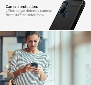 Spigen SPIGEN RUGGED ARMOR ETUI NA ONEPLUS NORD N100 MATTE BLACK 6