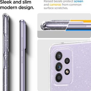 Spigen SPIGEN LIQUID CRYSTAL ETUI NA SAMSUNG GALAXY A72 GLITTER CRYSTAL 4