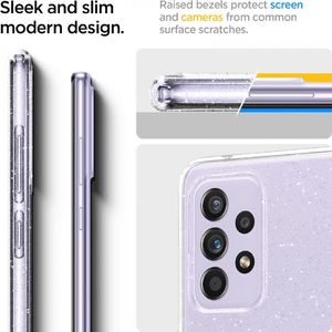 Spigen Etui Liquid Crystal do Galaxy A52 LTE/5G Glitter Crystal 4