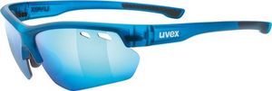 Uvex Okulary Sportstyle 115 matowo niebieskie 1
