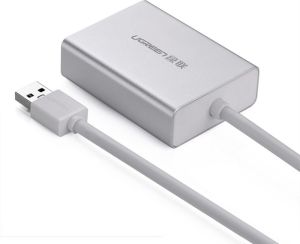 Kabel USB Ugreen USB na DVI Srebrny (PT-UG-0003) 1