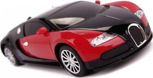 KIK Samochód RC Bugatti Veyron licencja 1:24 czerwony 1