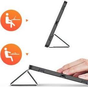 Etui na tablet Dux Ducis DUX DUCIS Domo składany pokrowiec etui na tablet z funkcją Smart Sleep podstawka Samsung Galaxy Tab S7+ (S7 Plus) niebieski 13