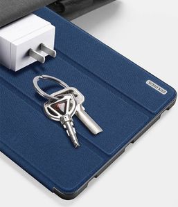 Etui na tablet Dux Ducis DUX DUCIS Domo składany pokrowiec etui na tablet z funkcją Smart Sleep podstawka Samsung Galaxy Tab S7+ (S7 Plus) niebieski 6