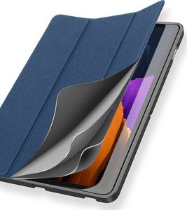 Etui na tablet Dux Ducis DUX DUCIS Domo składany pokrowiec etui na tablet z funkcją Smart Sleep podstawka Samsung Galaxy Tab S7+ (S7 Plus) niebieski 7