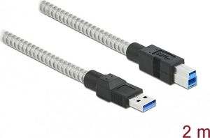 Kabel USB Delock USB-A - USB-B 2 m Biały (86779) 1