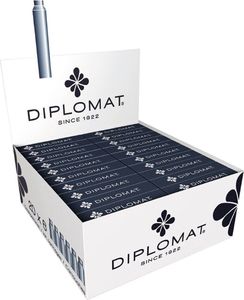 Diplomat Naboje atramentowe czarne 6 sztuk 2