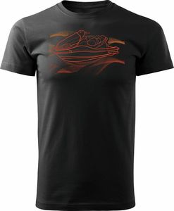 Topslang Koszulka ze skuterem wodnym skuter wodny męska czarna REGULAR S 1