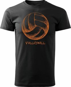 Topslang Koszulka z piłką do siatkówki siatkówka Volleyball męska czarna REGULAR S 1
