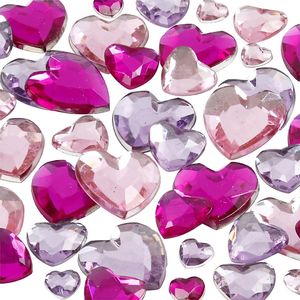 Creativ Company A/S Dżety Serca 3 rozm. Różowo Fioletowe 2