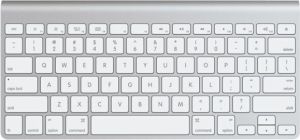 Apple Klawiatura QWERTY Bezprzewodowa Biała (MC184N/B) 1