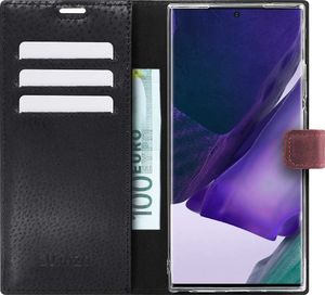 Surazo Etui na telefon Surazo ze skóry naturalnej Wallet case - Nubuk Burgund 2