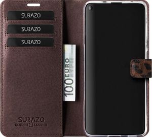 Surazo Etui na telefon Surazo ze skóry naturalnej Wallet case - Pantera 2