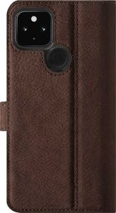 Surazo Etui na telefon Surazo ze skóry naturalnej Wallet case - Nubuk Brązowy 5