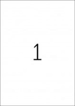 Herma Etykiety samoprzylepne kryjące A4, papier biały nieprzezroczysty mat, 25 szt. (4230) 2