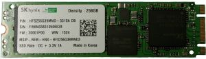 Dysk SSD Hynix 256 GB M.2 2280 SATA III (HFS256G39MND-3310A) 1