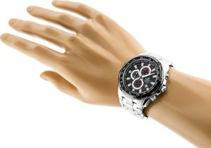 Zegarek Casio ZEGAREK MĘSKI CASIO EDIFICE EFR-539D-1A - 10ATM (zd114a) 5