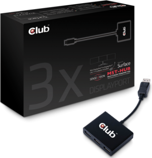 Club 3D DisplayPort - DisplayPort, Czarny (CSV-5300A) 2
