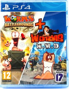 Worms Battlegrounds + Worms W.M.D PS4 1